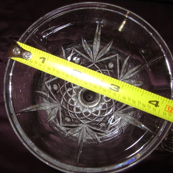 Lead Crystal Tulip Style Goblets - Picture 8 of 10